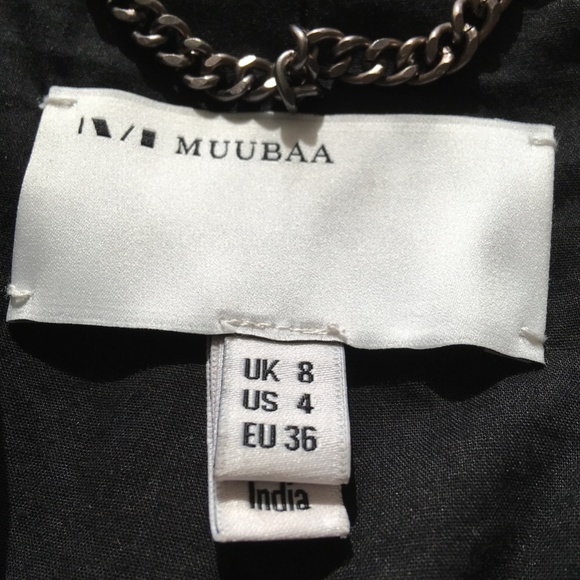 Muubaa Galaxi Leather Biker Jacket (taupe/brown, women, US 4) - Picture 7 of 10